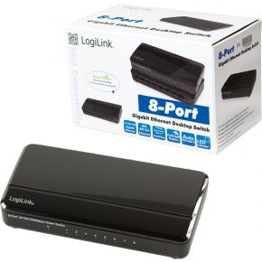LogiLink NS0106 netwerk-switch 8 poorten