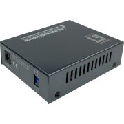 LevelOne-GVT-2013-netwerk-media-converter-1000-Mbit-s-850-nm-Multimode-Grijs