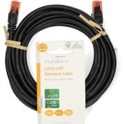 Nedis-CCGL85200BK50-CAT6-kabel-RJ45-Male-RJ4-netwerkkabel-Zwart-5-m-U-UTP-UTP-
