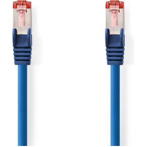 Nedis CCGL85221BU015 CAT6-kabel RJ45 Male RJ netwerkkabel Blauw 0,15 m U/UTP (UTP)