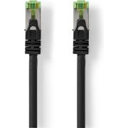 Nedis netwerkkabel CAT7-Kabel S/FTP RJ45 netwerkkabel Zwart 1 m