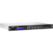 QNAP-QGD-1600-Managed-Gigabit-Ethernet-10-100-1000-1U-Zwart-Grijs-netwerk-switch