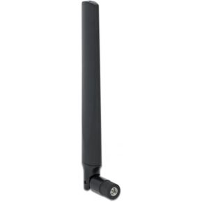 Delock 12634 5G LTE-antenne SMA-stekker -3,3 - 1,3 dBi omnidirectioneel met kantelscharnier zwart