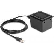 Delock 90600 USB-barcodescanner 1D en 2D bedraad voor stationaire installatie - Duitse versie