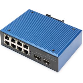 Digitus DN-651146 netwerk- Unmanaged Fast Ethernet (10/100) Power over Ethernet (PoE) Zwart, B netwerk switch