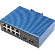 Digitus DN-651147 netwerk- Unmanaged Fast Ethernet (10/100) Power over Ethernet (PoE) Zwart, B netwerk switch