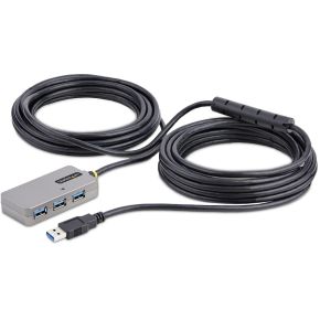 StarTech.com U01043-USB-EXTENDER interface hub USB 3.2 Gen 1 (3.1 Gen 1) Type-A 5000 Mbit/s Zwart, Z