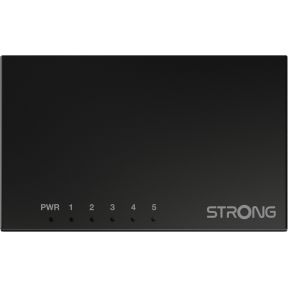 Strong SW5000M netwerk- Gigabit Ethernet (10/100/1000) Zwart netwerk switch