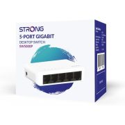 Strong-SW5000P-netwerk-Gigabit-Ethernet-10-100-1000-Wit-netwerk-switch