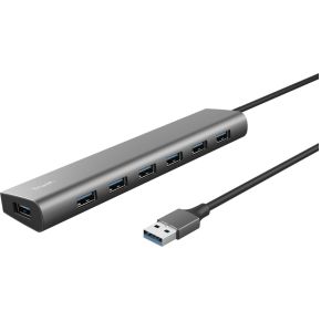 Trust Halyx 7-Port Mini USB Hub Aluminium
