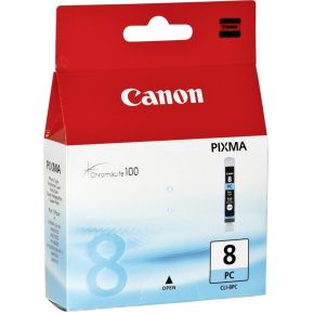 Canon Cli 8Pc Inktcartridge Foto Cyaan Standard Capacit canon kopen in de aanbieding