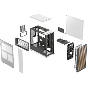 Fractal Design North Chalk (White) - afbeelding 7