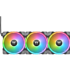 Thermaltake Swafan EX12 RGB PC Cooling Fan TT Premium Edition (3-fan Pack), 120mm