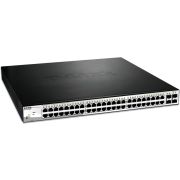 D-Link DGS-1210-52MP netwerk- Managed L2 Gigabit Ethernet (10/100/1000) Power over Ethernet (P netwerk switch