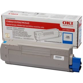 Oki Cyan Toner For C58505950 oki kopen in de aanbieding
