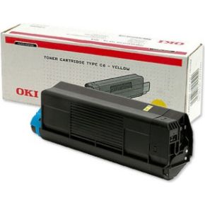 OKI Yellow Toner Cartridge C5100/C5300