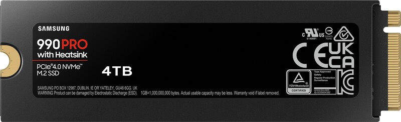 Megekko.nl - Samsung 990 PRO 4TB Heatsink M.2 SSD