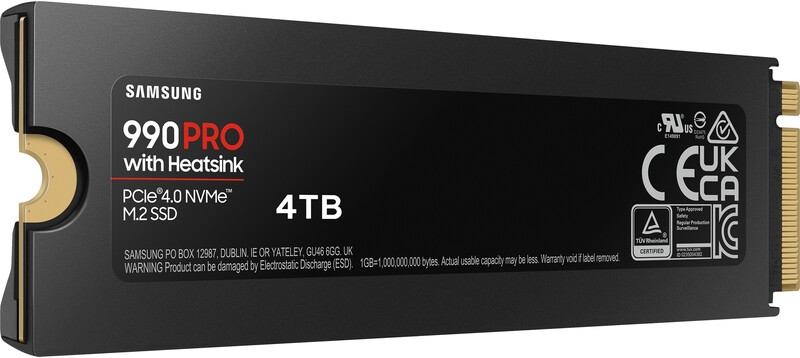 Megekko.nl - Samsung 990 PRO 4TB Heatsink M.2 SSD