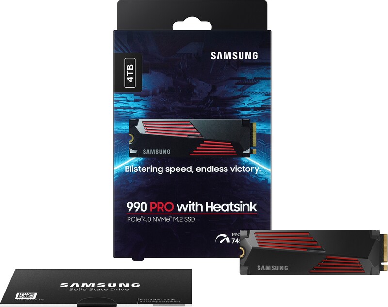 Megekko.nl - Samsung 990 PRO 4TB Heatsink M.2 SSD