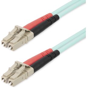 StarTech.com 450FBLCLC25 Glasvezel kabel 25 m LC OM4 Aqua-kleur