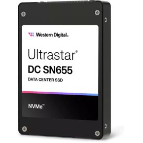 Western Digital Ultrastar DC SN655 U.3 15,4 TB PCI Express 4.0 3D TLC NAND NVMe 2.5" SSD