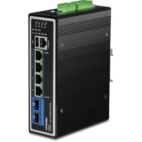 Trendnet TI-BG62I netwerk- Managed L2+ Gigabit Ethernet (10/100/1000) Power over Ethernet (PoE netwerk switch