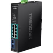 Trendnet TI-PGM102 netwerk- Gigabit Ethernet (10/100/1000) Power over Ethernet (PoE) Zwart netwerk switch