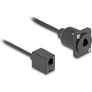 DeLOCK 87969 telefoonkabel 0,3 m Zwart
