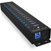 ICY-BOX-IB-HUB1717-U3-USB-3-2-Gen-1-3-1-Gen-1-Type-A-5000-Mbit-s-Zwart