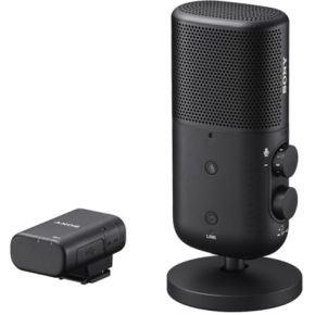 Sony ECM-S1 Zwart Microfoon voor digitale camera
