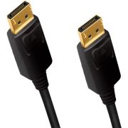 LogiLink-CD0100-DisplayPort-kabel-1-m-Zwart