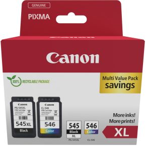 Canon 8286B012 inktcartridge 2 stuk(s) Origineel Hoog (XL) rendement Zwart, Cyaan, Magenta, Geel