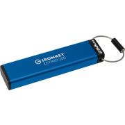 Kingston-Technology-IronKey-Keypad-200-USB-flash-drive-256-GB-USB-Type-A-3-2-Gen-1-3-1-Gen-1-Blauw