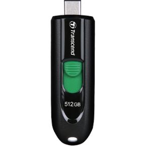 Transcend JetFlash 790 C USB flash drive 512 GB USB Type-C 3.2 Gen 1 (3.1 Gen 1) Zwart, Groen