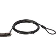 Conceptronic CUSTODIO01BN kabelslot Zwart 1,8 m