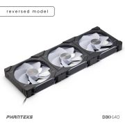 Phanteks-D30-PWM-Reverse-Airflow-D-RGB-140MM-Black-3-Pack