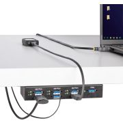 StarTech-com-7-Port-Managed-USB-Hub-met-4x-USB-A-Heavy-Duty-met-Industri-le-Stalen-Behuizing-ESD-