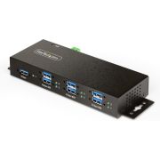 StarTech.com 7-Port Managed USB Hub met 4x USB-A, Heavy Duty met Industriële Stalen Behuizing, ESD &