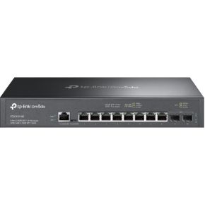 TP-Link Omada SG3210X-M2 netwerk- Managed L2+ 2.5G Ethernet (100/1000/2500) 1U Zwart netwerk switch
