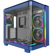 Montech KING 95 PRO Midi-Tower Tempered Glass ARGB Blauw Behuizing