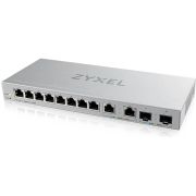 Zyxel-XGS1210-12-ZZ0102F-netwerk-Managed-Gigabit-Ethernet-10-100-1000-Grijs-netwerk-switch