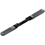 Nvidia MCP4Y10-N001 InfiniBand-kabel 1 m OSFP Zwart