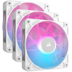 Corsair iCUE LINK RX120 RGB 120mm PWM Fan Starter Kit White
