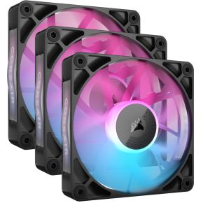 Corsair iCUE LINK RX120 RGB 120mm PWM Fan Starter Kit Black