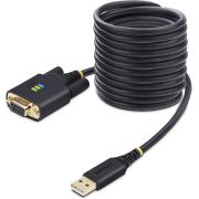 StarTech-com-1P10FFCN-USB-SERIAL-seri-le-kabel-Zwart-3-m-USB-Type-A-DB-9