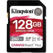 Kingston-Technology-128GB-Canvas-React-Plus-SDXC-UHS-II-280R-100W-U3-V60-voor-Full-HD-4K