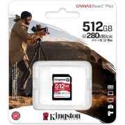 Kingston-Technology-512GB-Canvas-React-Plus-SDXC-UHS-II-280R-150W-U3-V60-voor-Full-HD-4K