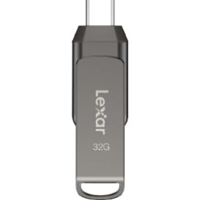 Lexar JumpDrive LJDD400032G-BNQNG USB flash drive 32 GB USB Type-C 3.2 Gen 1 (3.1 Gen 1) Grijs