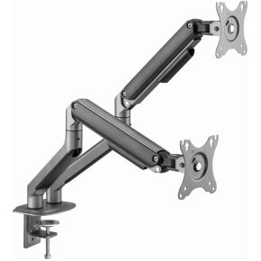Gembird MA-DA2-01 Dual Monitor Arm 27  Zwart