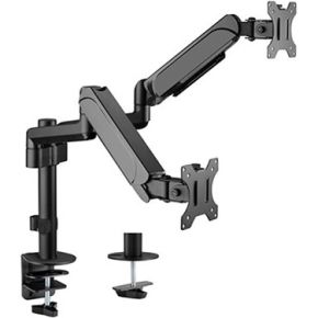 Gembird MA-DA2P-01 flat panel bureau steun 81,3 cm (32 ) Zwart